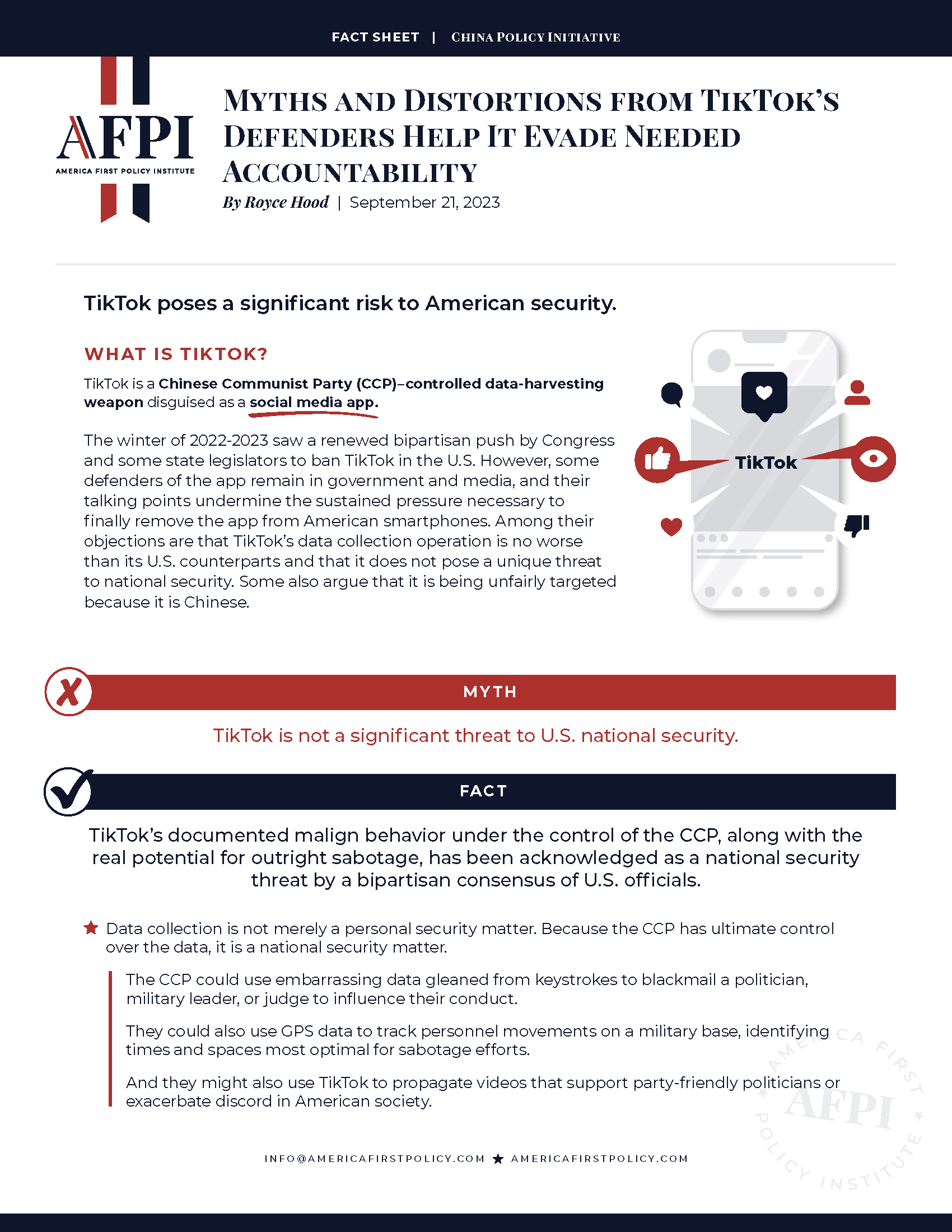 Myths and Distortions from TikTok's Defenders Help It Evade Needed  Accountability